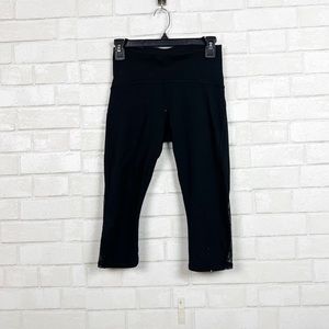 Lululemon Train Times Black Crop